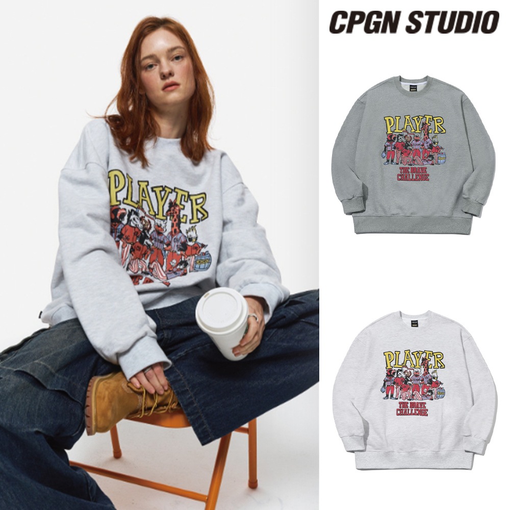 【CPGN STUDIO】 Player Vintage Sweatshirt
