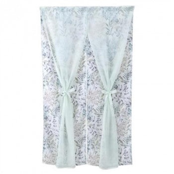 川島織物セルコン ピークフォレスト 二重スタイルのれん 85×150cm EJ1010 LG ライトグリーン