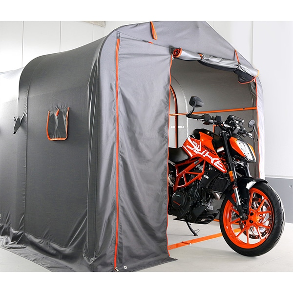 DCC538WRR-GY バイクガレージ2500ワイド 交換用カバー グレー メーカー直送