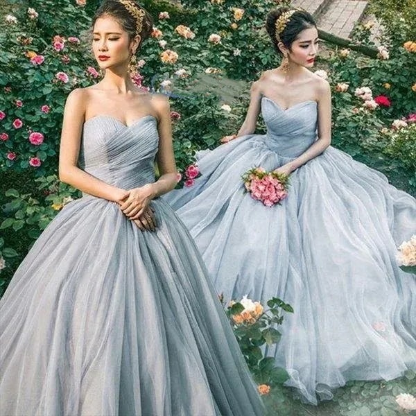 【急速出荷】パーティードレス　結婚式　二次会安いプリンセスエンパイア花嫁ドレス白披露宴ロング　大きいサイズ　シンプルドレス