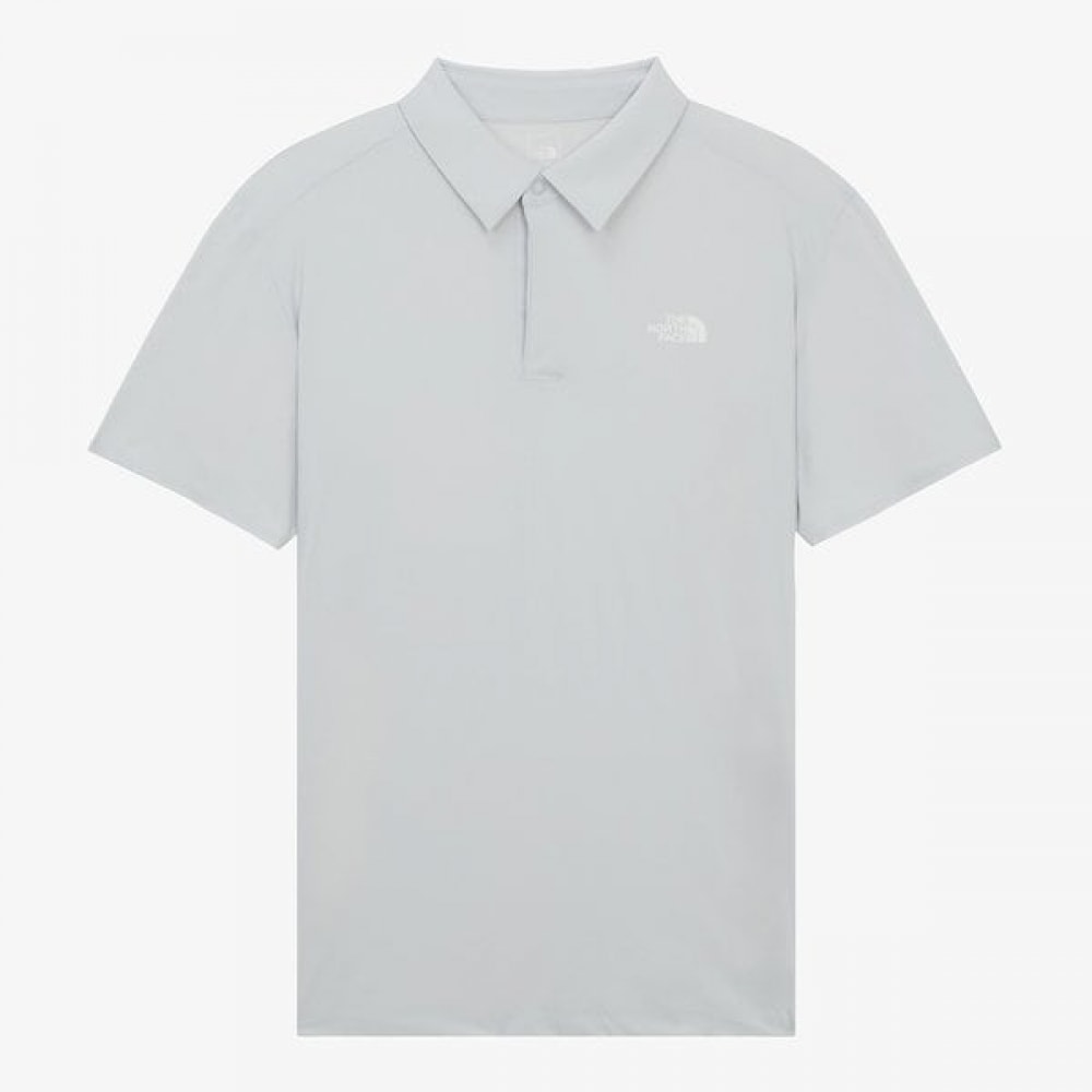 [ノースフェイス公式] NT7PR08G メンズアイスデイ半袖ポロシャツ_ライトブルー 7,641円