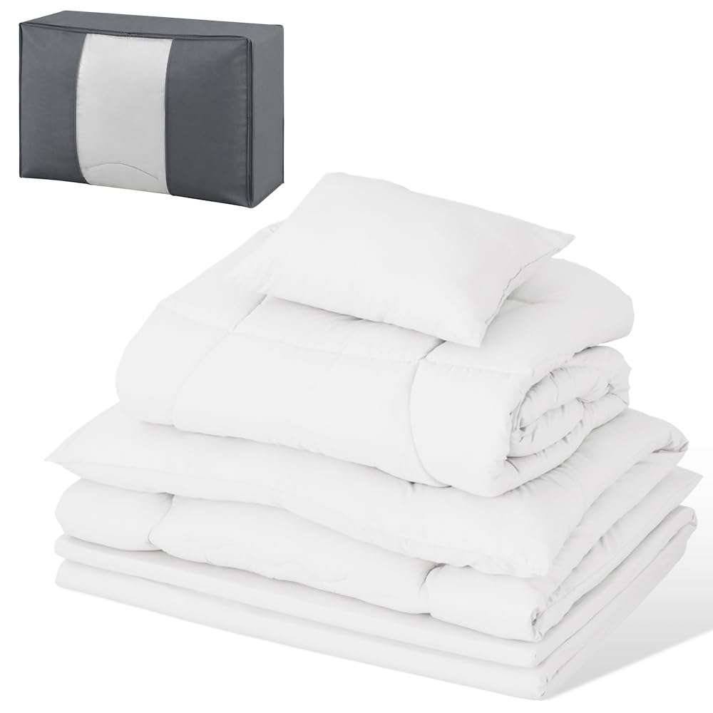 アイリスオーヤマ マットレス付き布団５点セット KFS-M5RS ホワイト アイリスオーヤマ