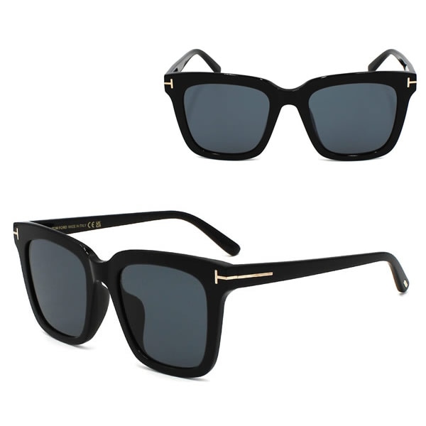 サングラス FT0969-K/S 01A 55 サングラス EYEWEAR ブラック グレー アジアンフィット メンズ レディース ユニセックス