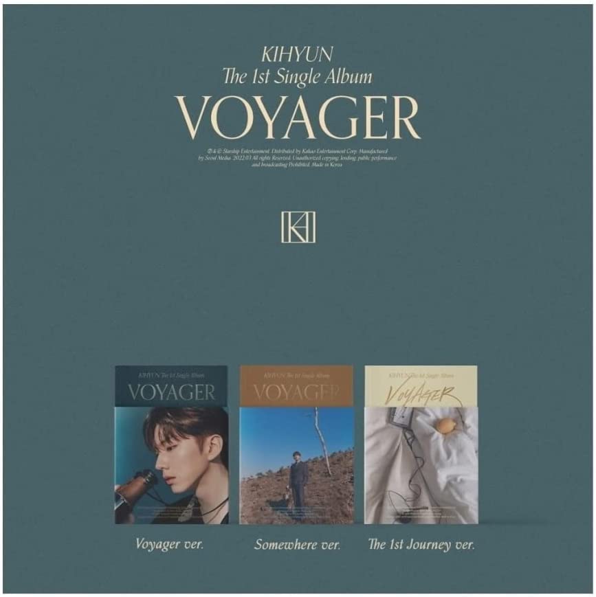 [当店限定特典付] 3種SET KIHYUN MONSTA X シングル1集 VOYAGER