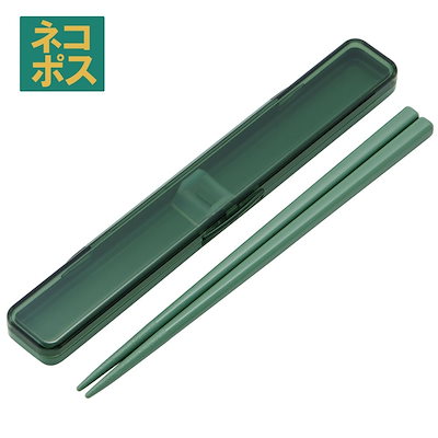 他サイト： スケーター　抗菌音の鳴らない箸箸箱セット セージグリーン　ABC3AGの商品画像