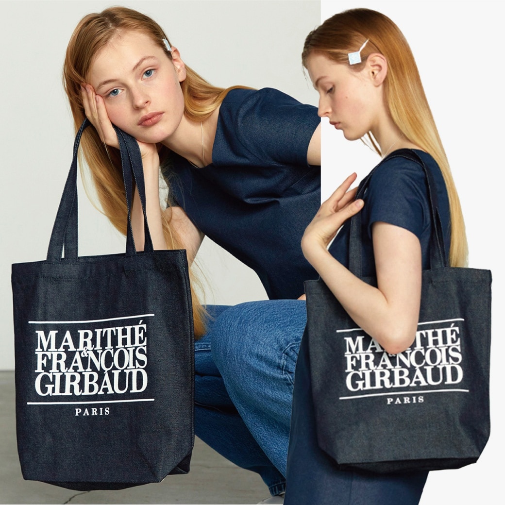 CLASSIC LOGO DENIM ECO BAG