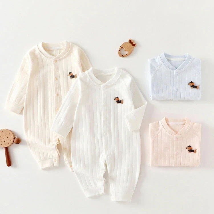 【1つ買うと1つ無料】【メガ割 】ロンパース 長袖 女の子 男の子 ベビー 新生児 綿100％ カバーオール キッズ 退院着 あったか ベビーロンパース おしゃれ 前開き 赤ちゃん ベビー服 可愛い