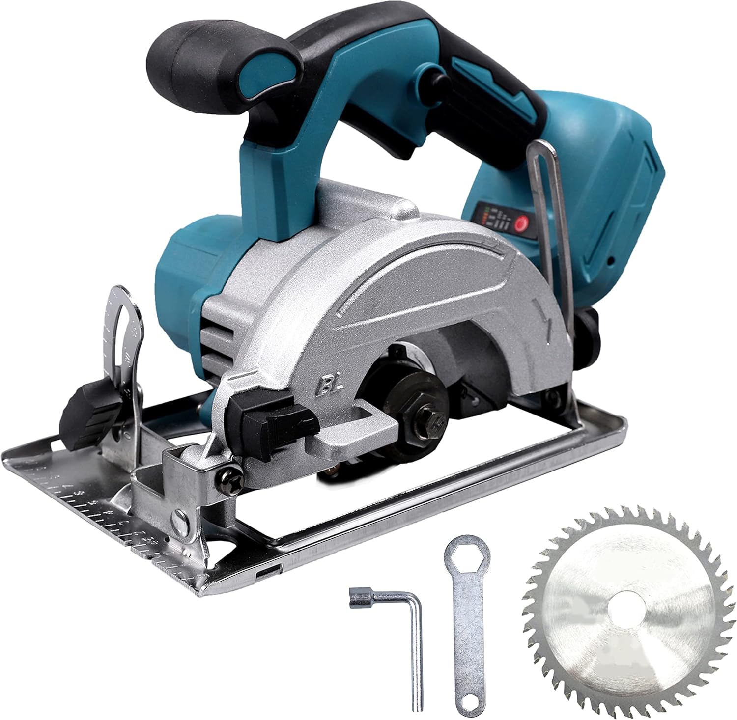 sozaka 丸のこ 充電式 18V コードレス 丸のこ 刃外径125mm/100mm対応 マキタ 18V バッテリー 互換対応 本体のみ 【バッテリー・充電器 別売】 2年間メーカー保証