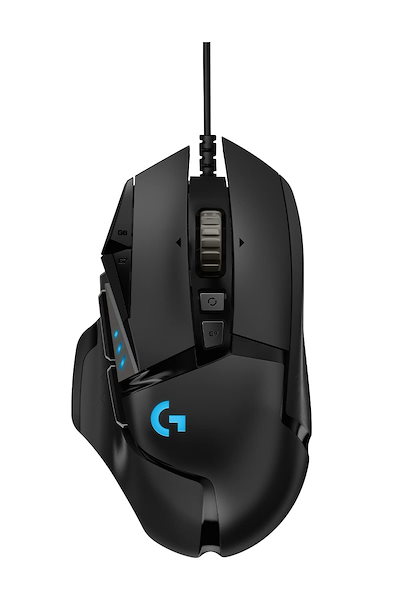 他サイト： ロジクール G502 HERO ハイパフォーマンス ゲーミングマウス G502RGBhr 有線の商品画像