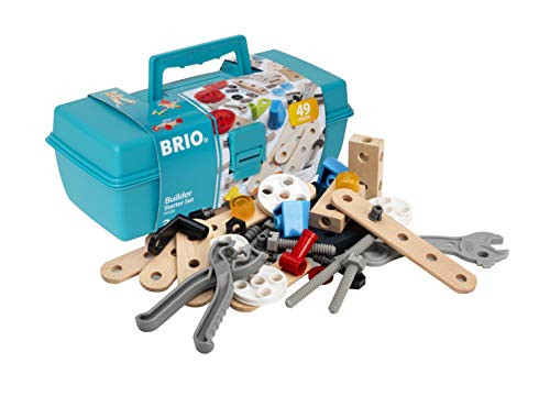 BRIO 77％以上節約 ブリオ 有名な ビルダー スターターセット 34586 おもちゃ 工具遊び