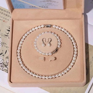 セットアップ 母の日 ネックレス 記念日プレゼント 母の日ギフト パールネックレス ピアス イヤリング パール ネックレス ブレスレット バングル