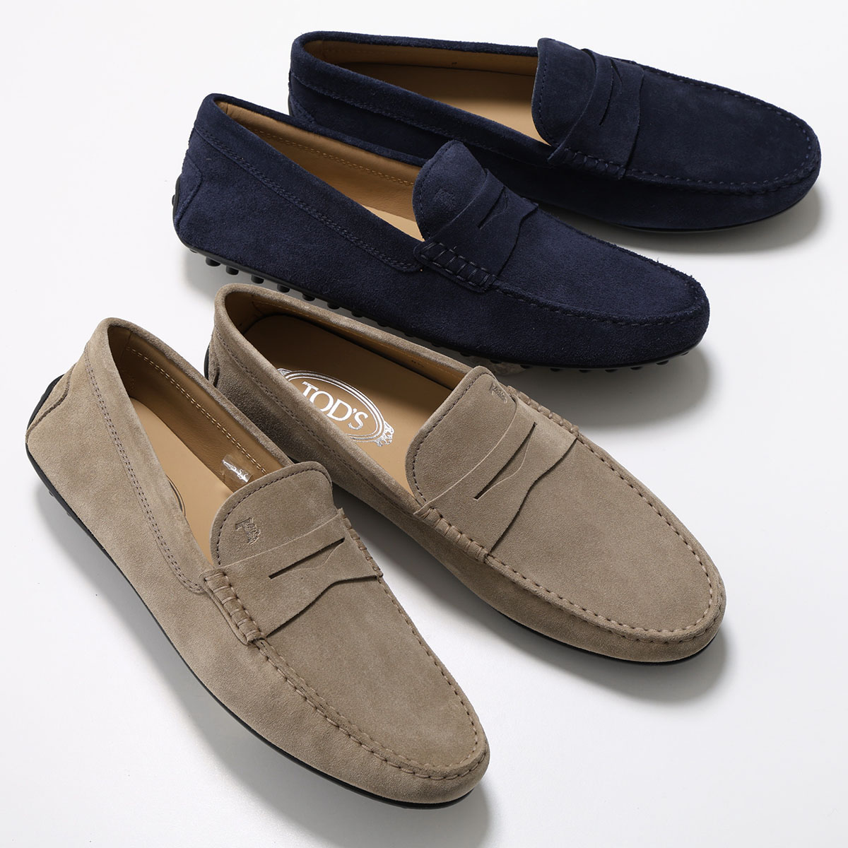 TODS トッズ ローファー CITY GOMMINO シティ ゴンミーニ XXM42C00640RE0 メンズ スウェード スリッポン モカシン ドライビングシューズ 靴 カラー2色