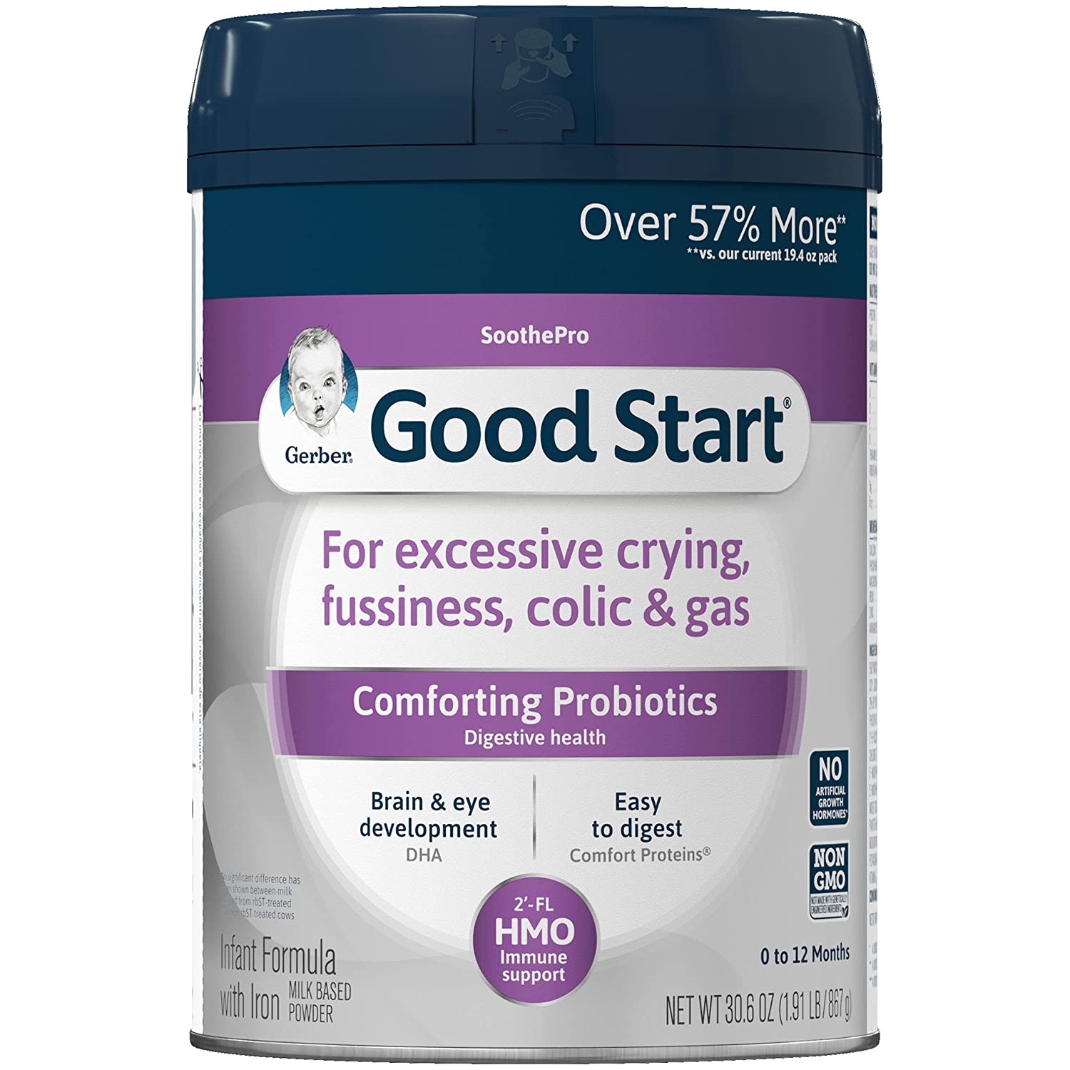 [アメリカ産] [プレミアム商品]GerberGoodStartCoeal（HMO）非GMO粉末乳児