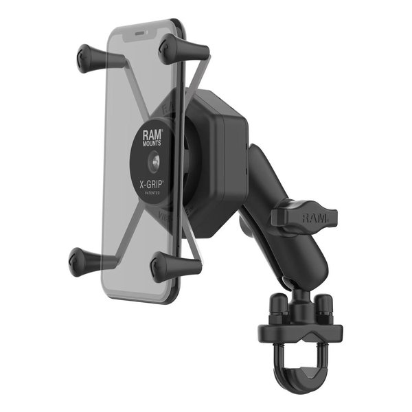 防振Xグリップ M ＆U字クランプベースセット 標準アーム φ12.7-31.75mm対応 RAM-B-149Z-UN10-462