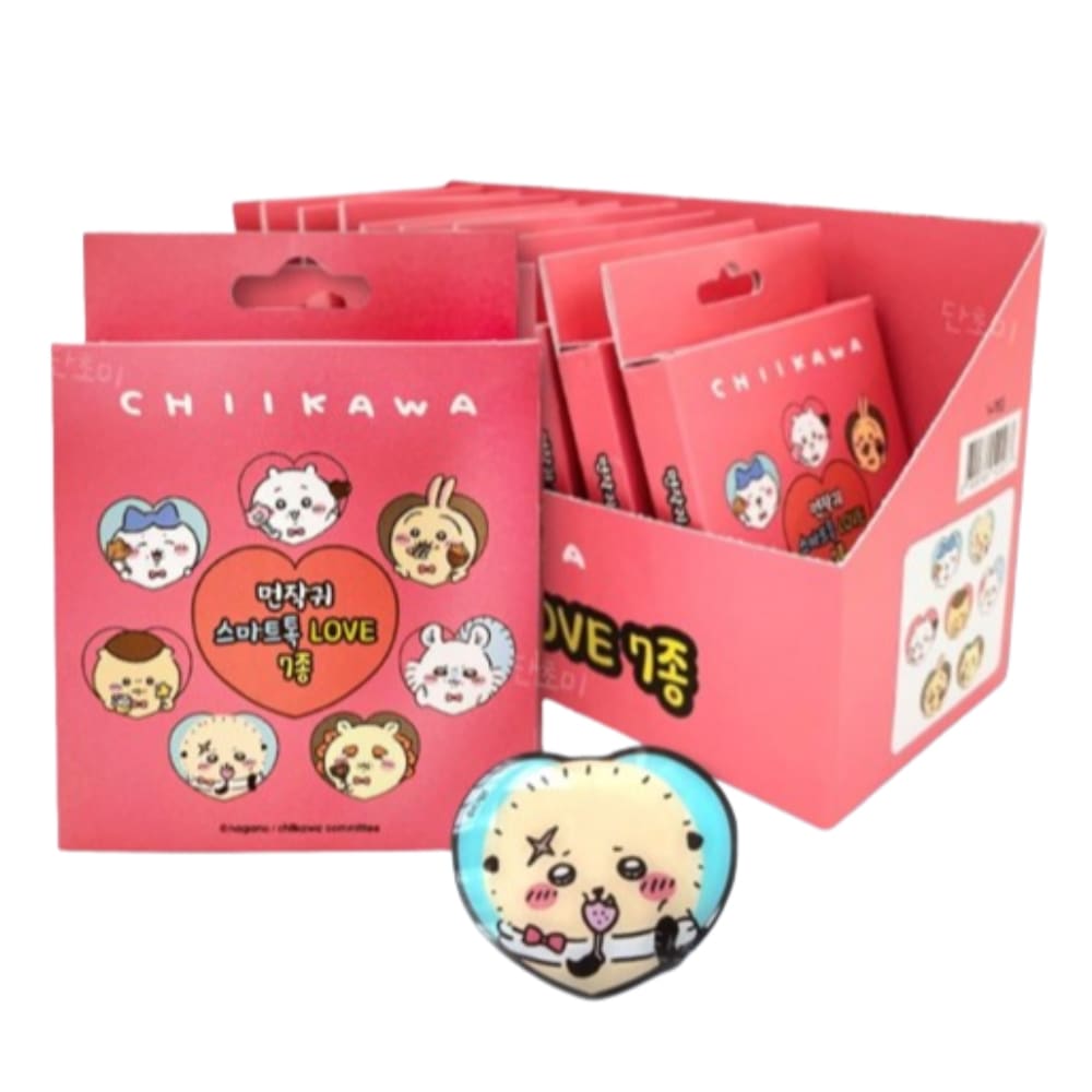 [14個入]ちいかわラブスマホグリップスマホスタンドハート14個,1BOX