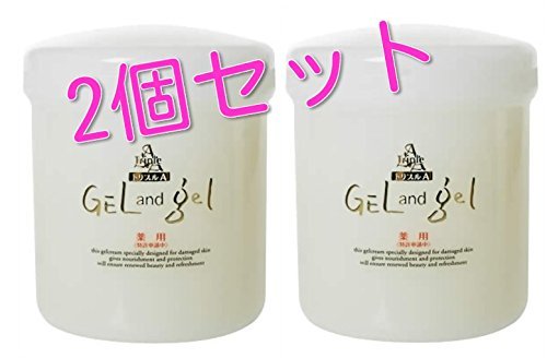 ゲルアンドゲル ゲル＆ゲル クリーム 500ｇ 医薬部外品　2個セット