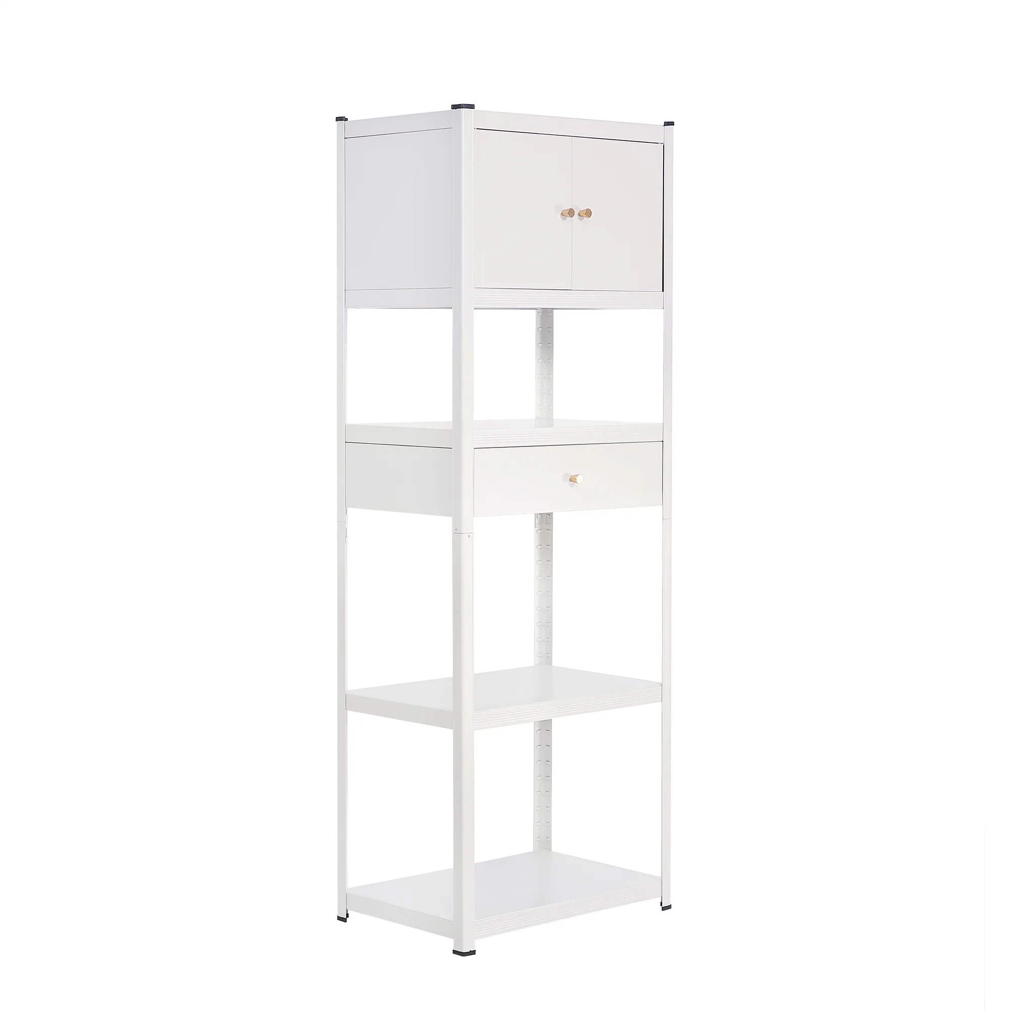 【78】スチールラック オープンラック 可動棚 分割可能 大容量 オープンシェルフ 収納ラック キッチンラック 棚 食器棚 収納ラック 棚 物置 作業台 倉庫用 ボトル不要 幅60cm×奥行40cm×