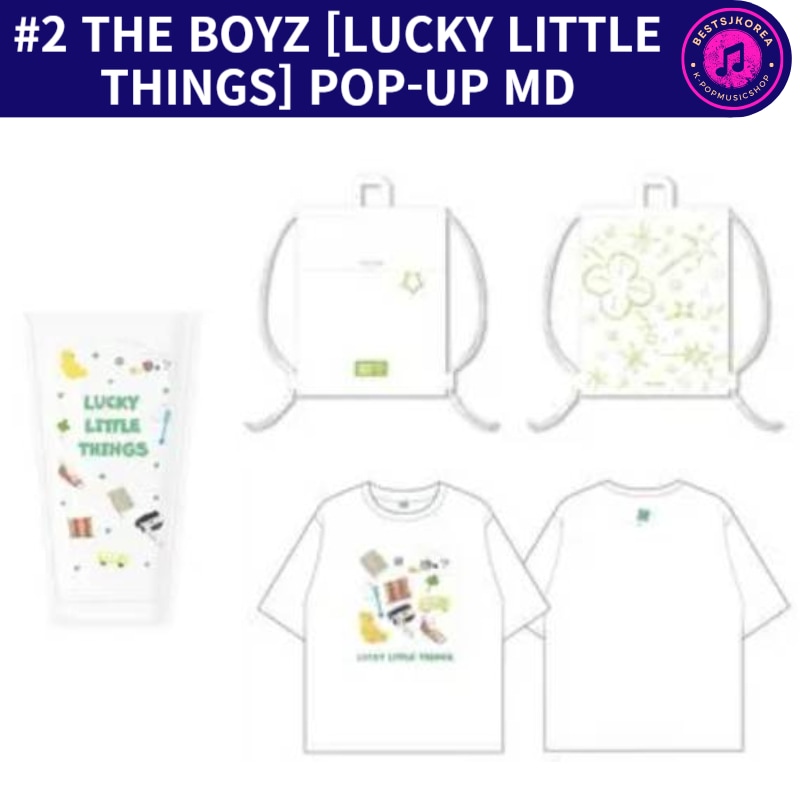 #2 THE BOYZ [LUCKY LITTLE THINGS] POP-UP MD公式グッズ