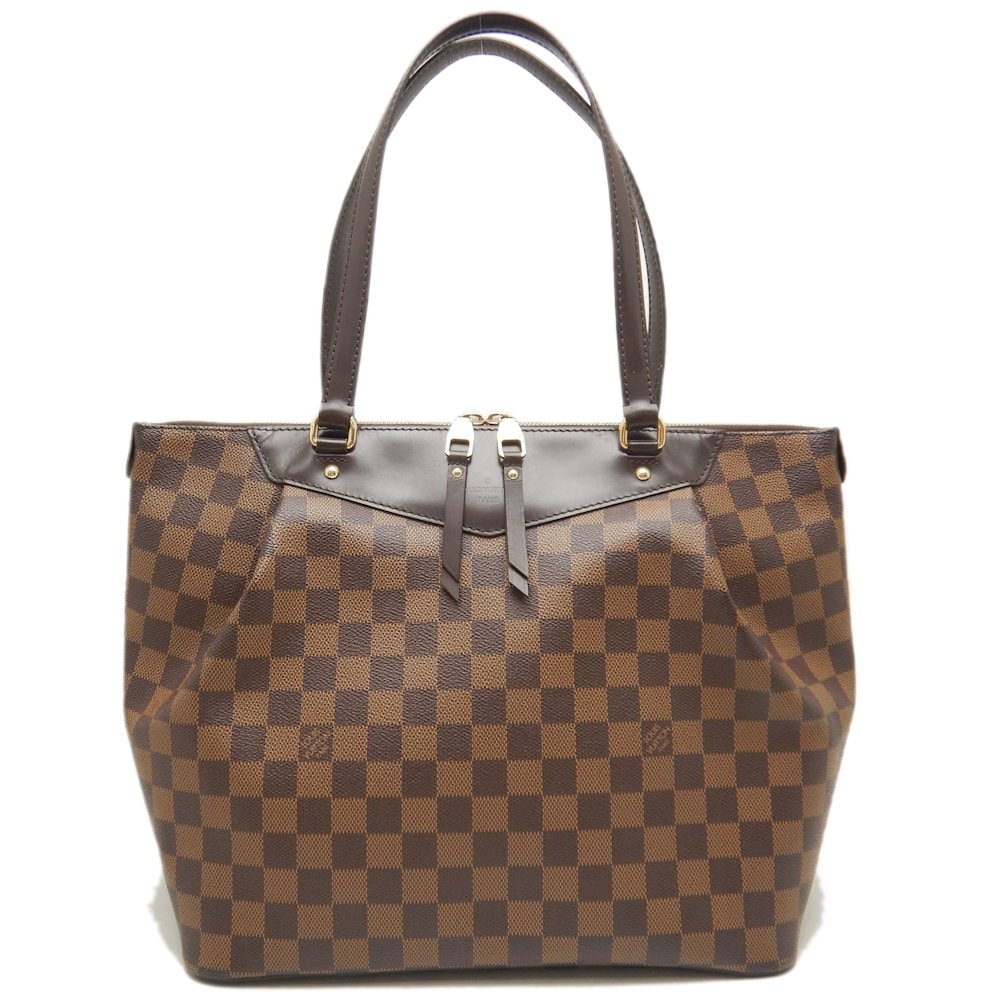 ダミエ ウェストミンスターGM N41103 トートバッグ エベヌ/252575【中古】