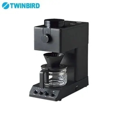 ツインバード 全自動コーヒーメーカー CM-D457B ブラック