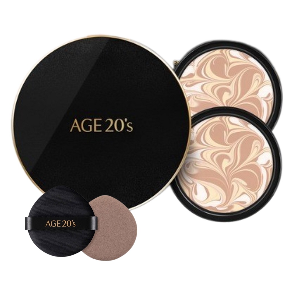 エイジトゥウェニスシグネチャーエッセンスカバーファクトインテンスケース1個+詰め替え2個13号21号23号