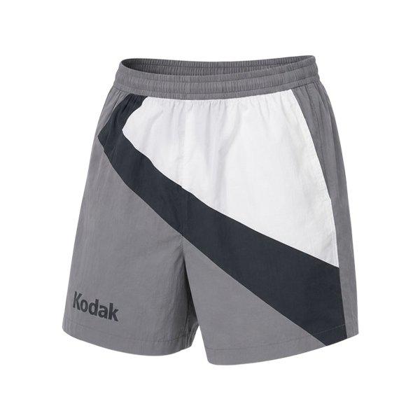 [テック価格89000ウォン] 男女共用Kロゴポイント3分丈ハーフパンツFM1K5223LHPF1-GRY