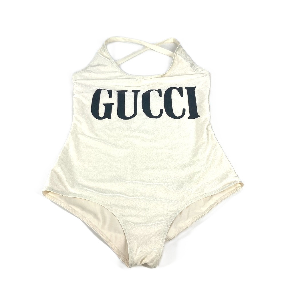 水着 501899 ロゴ スイムウエア スィムウエア ナイロン ホワイト