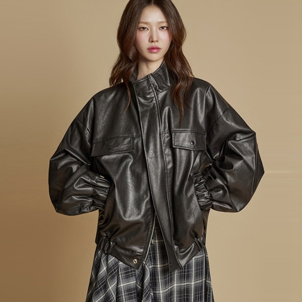 J2817 レザー ジャンパー