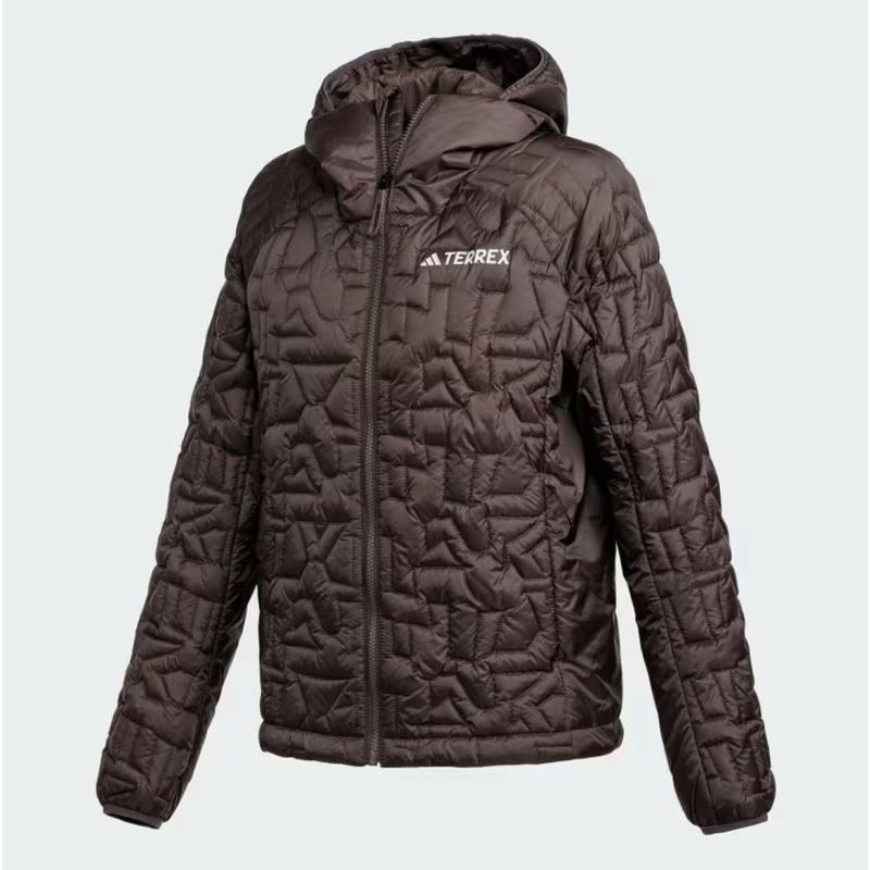 [女性] TERREX XPERIOR PrimaLoft ルーズフィット インサレーション フード付きジャケット (JL9805) 軽量撥水コーティング