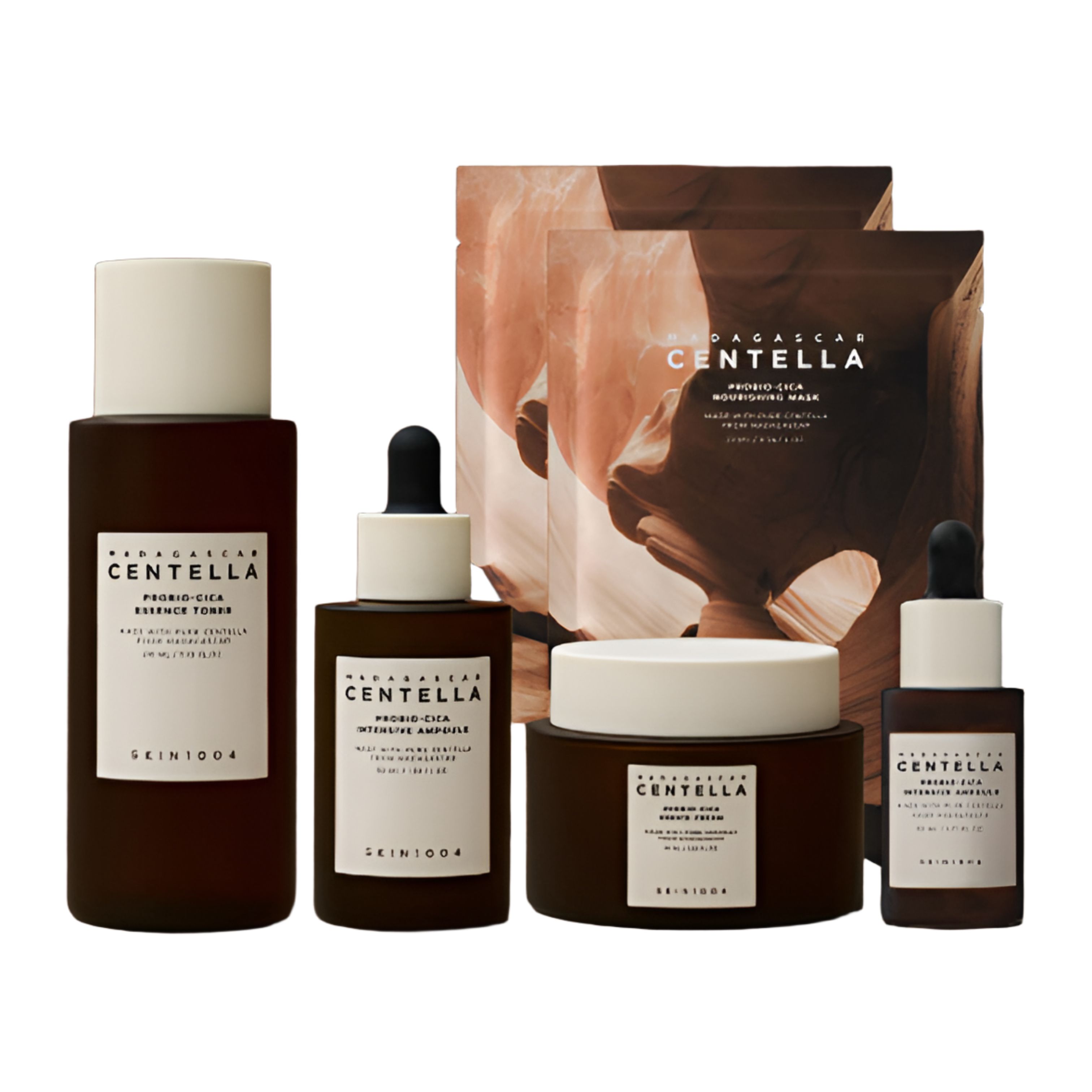 【スローエイジング 3点セット】プロバイオシカ トナー 210ml + アンプル 50ml + クリーム 50ml+ アンプル30ml + マスク2枚