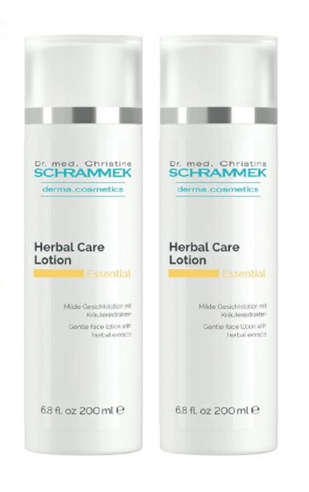 シュラメック(SCHRAMMEK)　ハーバルケアローション (ハーバルケアローション2)　(200ｍｌ)ダブルセット　(日本正規輸入品)