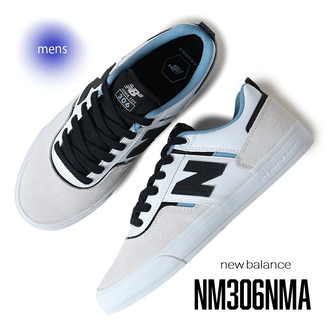 海外限定 NEW BALANCE ニューバランス 306 ヌメリック スニーカー NM306NMA REFLECTION WITH ( NB ホワイト 白 ブルー 青 メンズ )