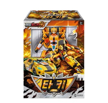 [正規品]メタルカードボット W/シーズン3/タキ/2段変身/合体/イエロー/チーター/変身/韓国ロボット 5,713円