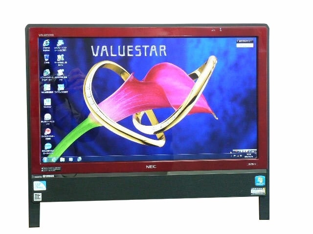 NEC デスクトップパソコン 中古パソコン VN370/C レッド デスクトップ 一体型 本体 Windows7 Celeron DVD 地デジ 4GB/500GB 送料無料 中古