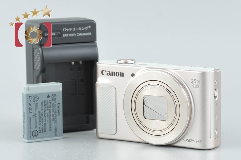 PowerShot SX620 HS ホワイト コンパクトデジタルカメラ