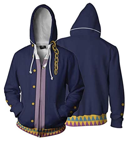 ジョジョの奇妙な冒険空条承太郎 パーカー風コスプレ衣装変装コスチュームイベント仮装 キャラクタ