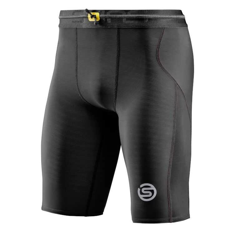 SERIES-3メンズハーフタイツ L ブラック #18170340-019