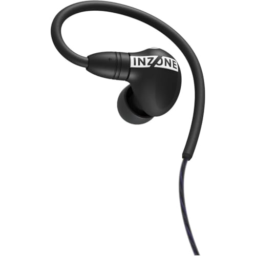ゲーミングイヤホン INZONE E9 ブラック: IER-G900 :Fnatic共同開発 密閉/ダイナミックインイヤー/有線 / 約1.8ｍ / FPSに特化したEQプリセット搭載/高い遮音性/ド