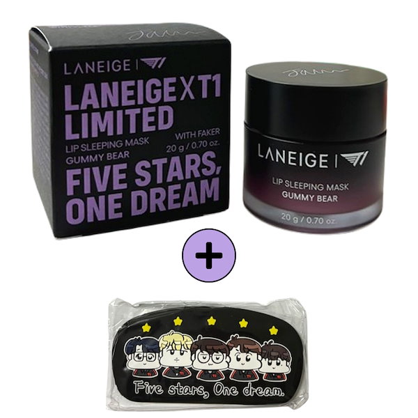 [LANEIGE X T1] Lip Sleeping Mask Gummy Bear (Faker)