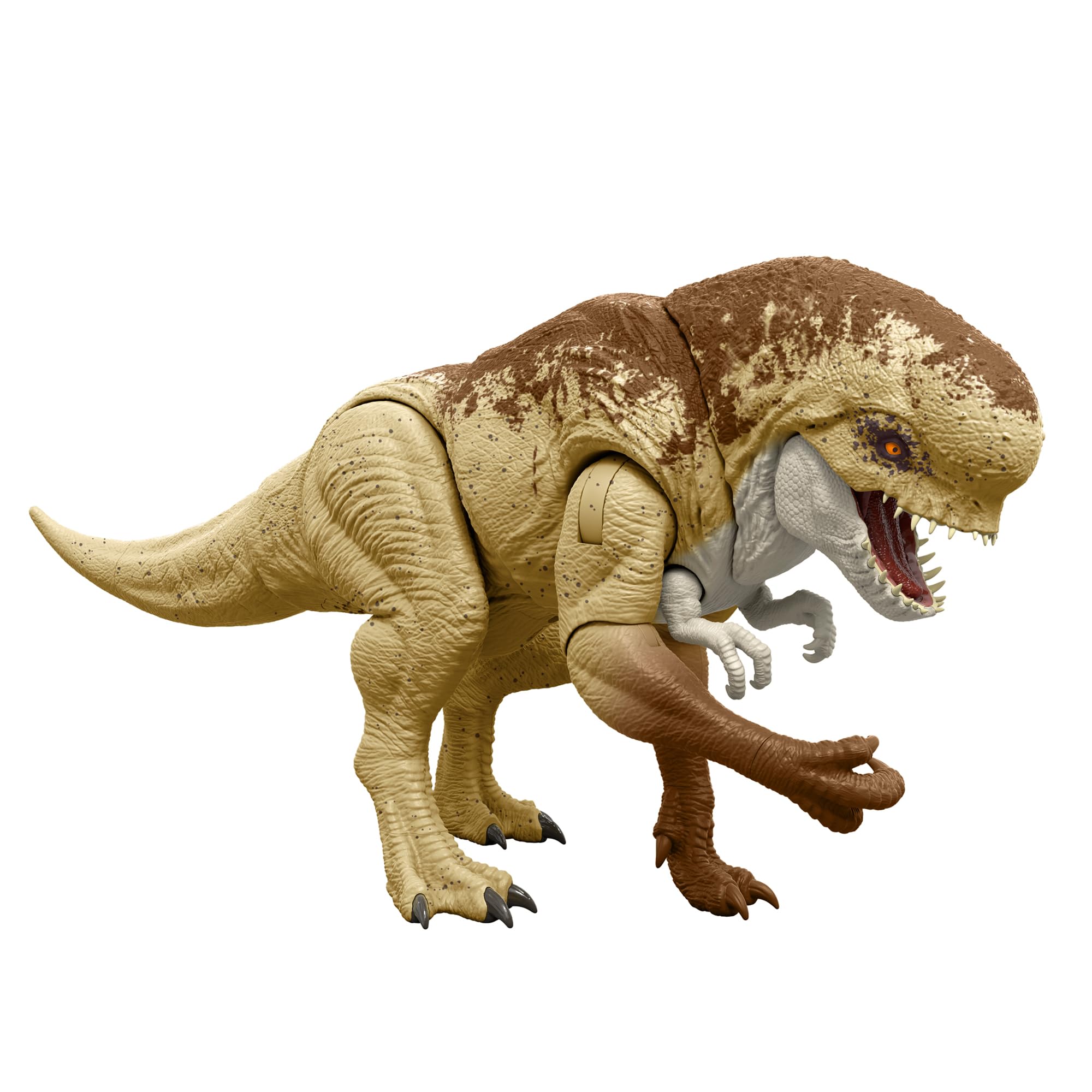 マテル ジュラシックワールド(JURASSIC WORLD) バトルアクション！ほえるディストータス・レックス 子供向けフィギュア 恐竜 おもちゃ 全長:約50cm 4歳から ブラウン JGB58 6,528円
