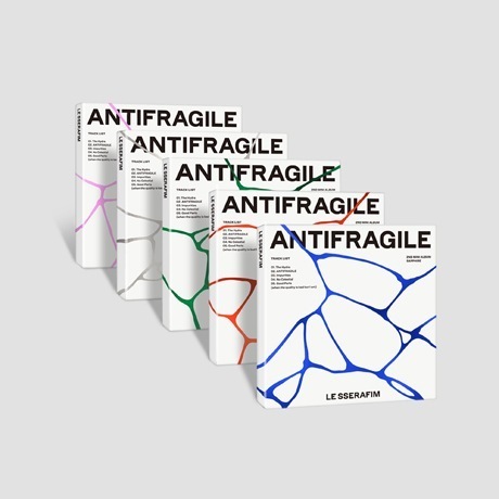 [5種セット] LE SSERAFIM - [ANTIFRAGILE] 2nd Mini Album (COMPACT Ver.)