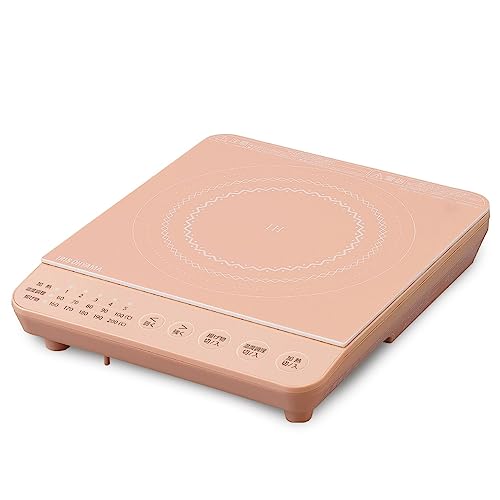 色：ピンク アイリスオーヤマ 1口IHコンロ1000W IHK-T392-P ピンク