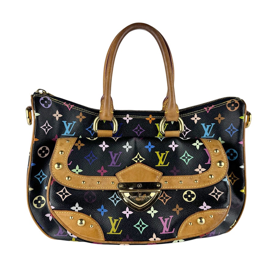 ルイ ヴィトン LOUIS VUITTON ショルダーバッグ ハンドバッグ モノグラム マルチカラー リタ モノグラムマルチカラー ノワール レディース M40126 z9866