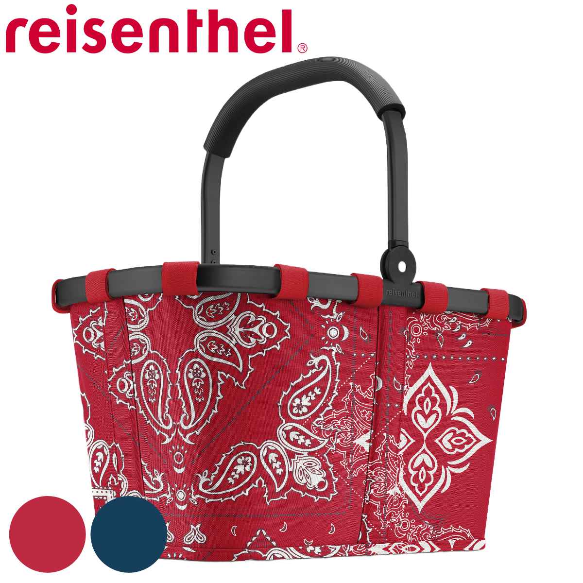 買い物カゴ ライゼンタール CARRYBAG BANDANA reisenthel キャリーバッグ 買い物かご ショッピングバッグ 折りたたみ マイバッグ レジカゴ エコバッグ 軽量 レジかご