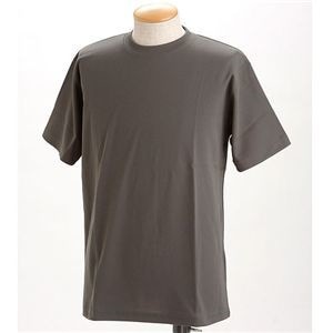 ドライメッシュTシャツ 2枚セット 白+ダークグレー LLサイズ