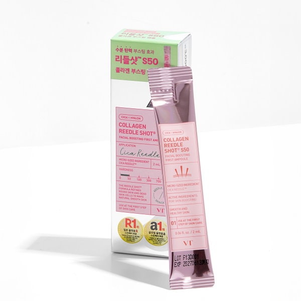 韓国限定　コラーゲンリードルショット&エッセンス Qoo10] VTコスメティックス [韓国コスメ]リードルショット エッセン
