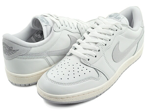 エアジョーダン 1 ロー 85 fb9933-100 ホワイト スモークグレー AJ1