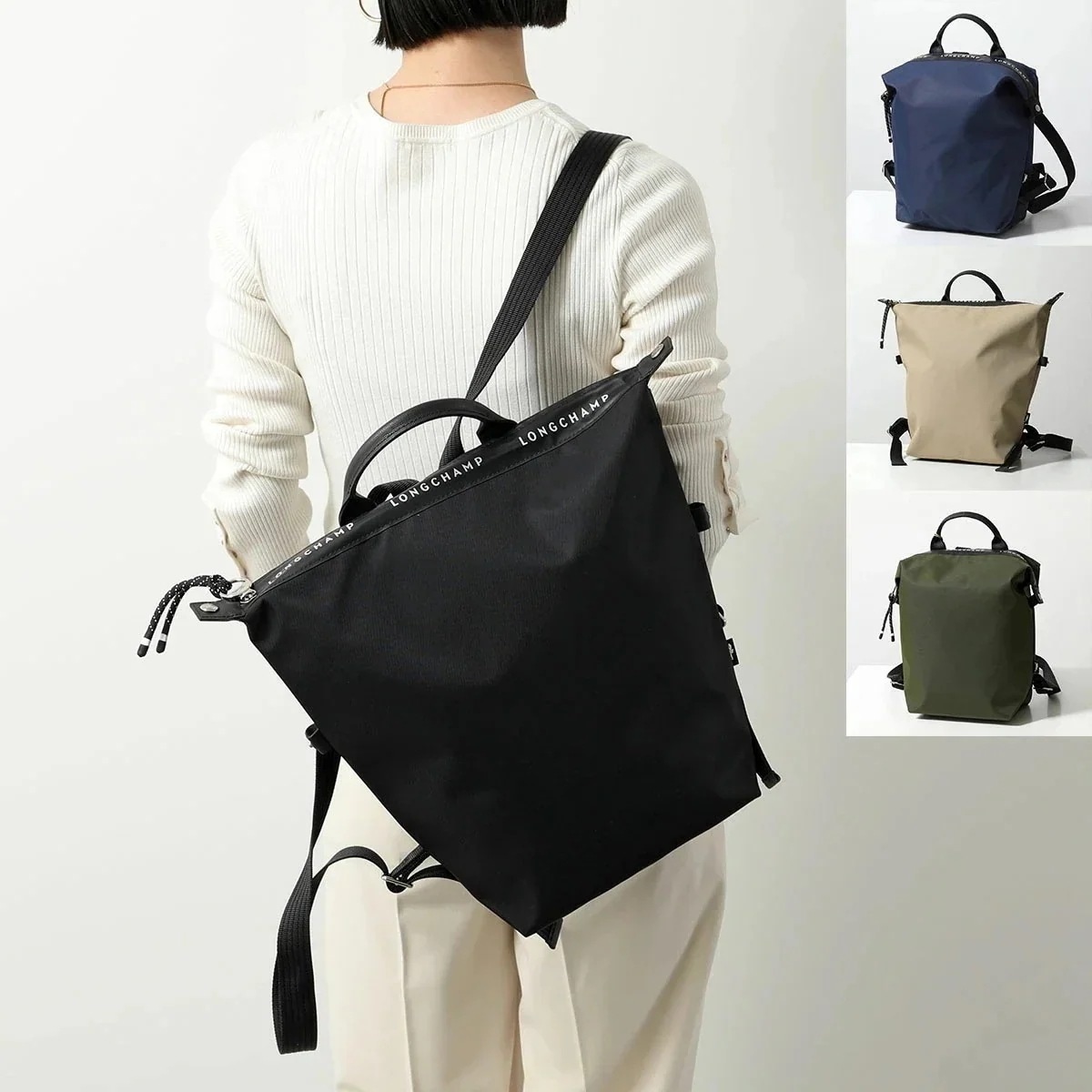 Longchamp ロンシャン バックパック LE PLIAGE ENERGY L ル プリアージュ エナジー 10166 HSR レディース ハンドバッグ リ