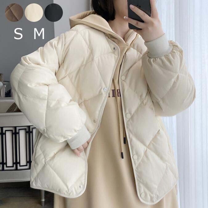 【送料無料】中綿コート 韓国風 シンプル ダウンコート レディース ショートコート 冬アウター ダウンジャケット 人気 中綿ジャケット 綿 コート 防寒着 秋服 冬服 可愛い 着やせ きれいめ カジュ