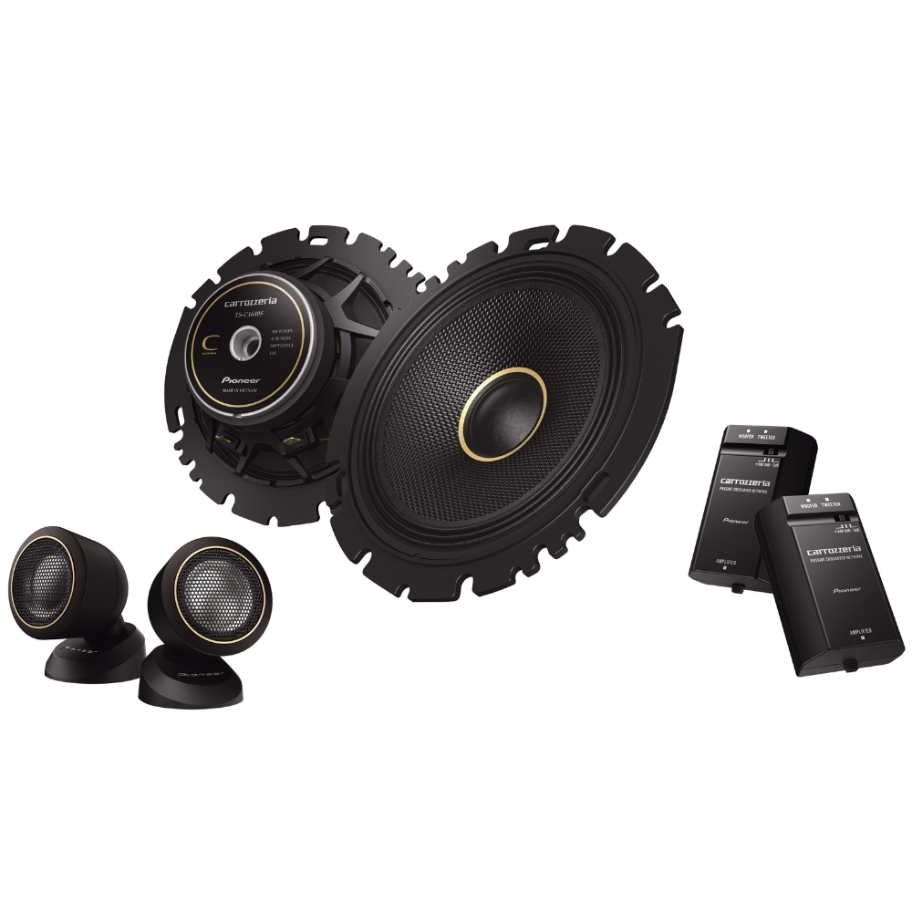 パイオニア 16cmセパレート2ウェイスピーカー 車載用(4個1組) TSC1640S